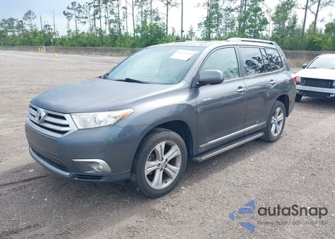 2013 Toyota Highlander Limited V6 from USA, damaged, VIN 5TDYK3EH9DS123800
